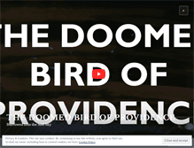 Tablet Screenshot of doomedbird.com